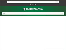 Tablet Screenshot of mchenrycapital.com